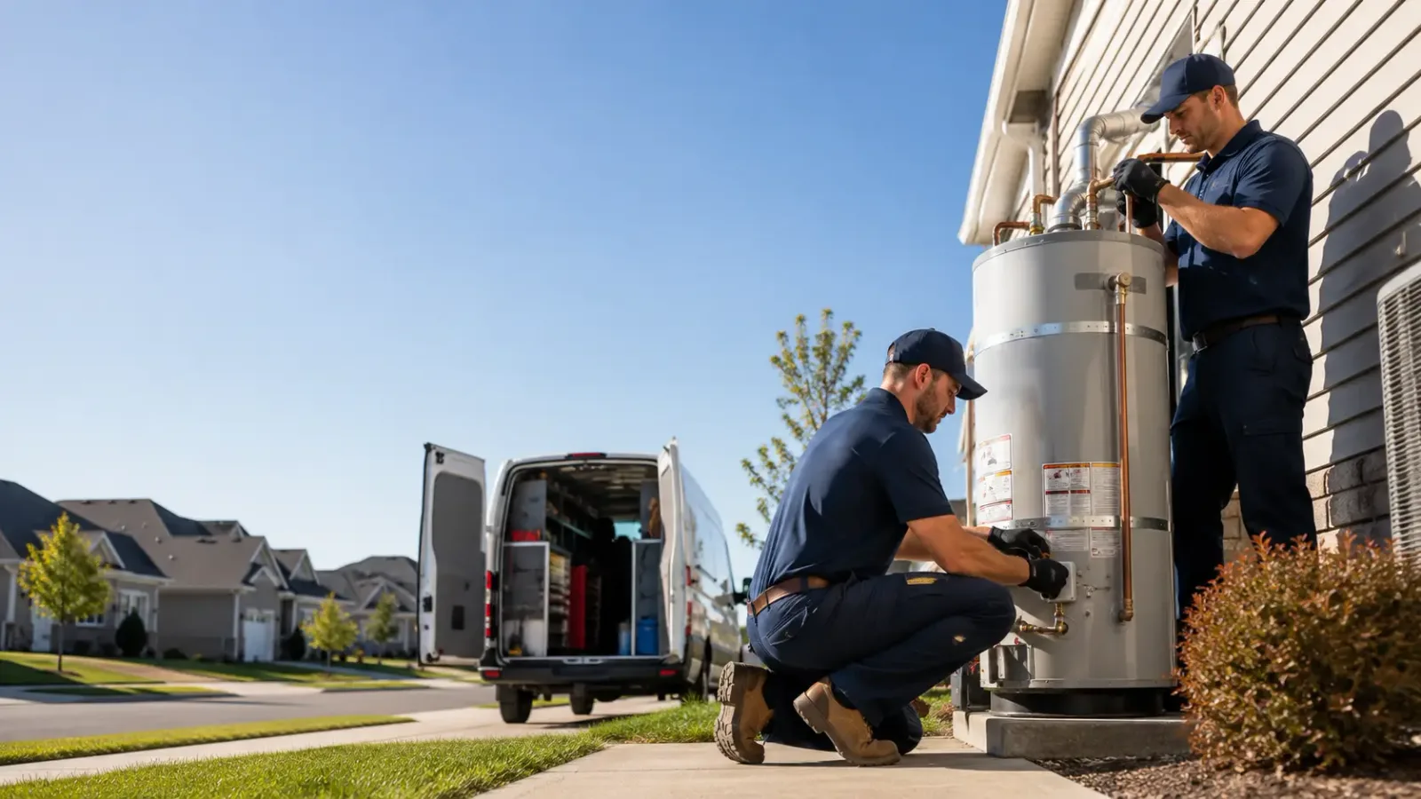 Water Heater Installation in Hamler, OH
